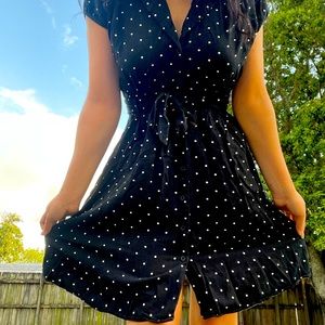 polka dot dress